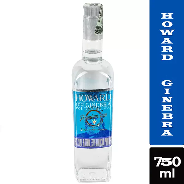 Licor Ginebra Gares Howardx750ml