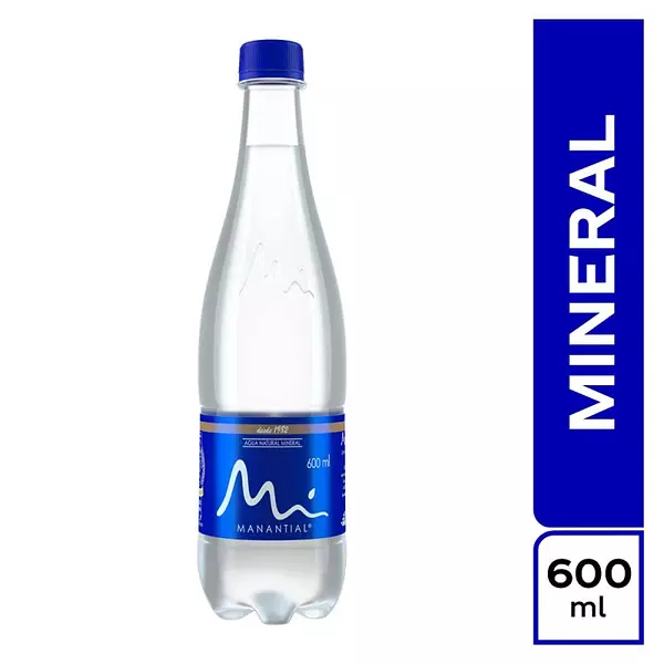 Agua Manantial*600ml.Botella