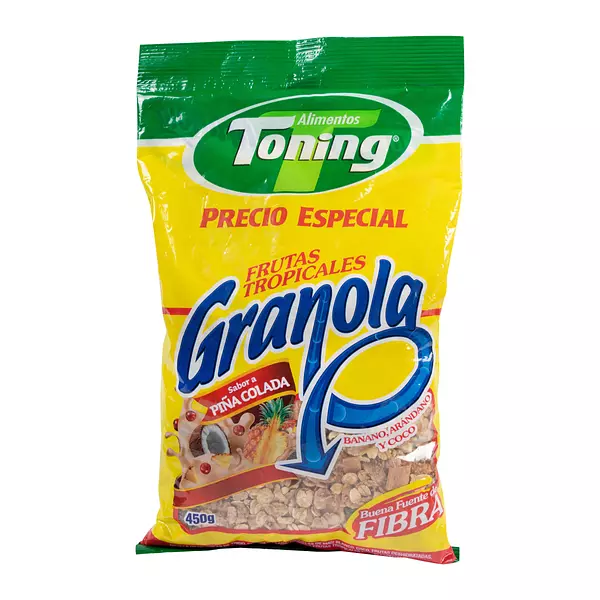 Granola Tonigt Frutas Tropi 450gr