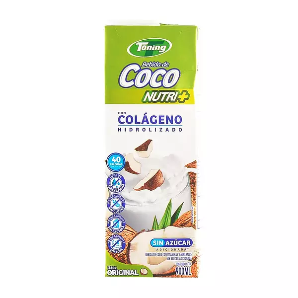 Bebida Coco Org S Azucar 900ml