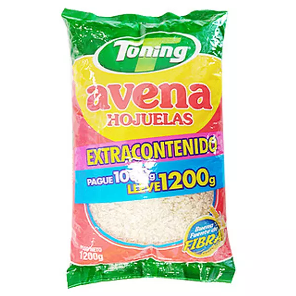 Avena Hojuelas Toning x 1000 Extr 200gr