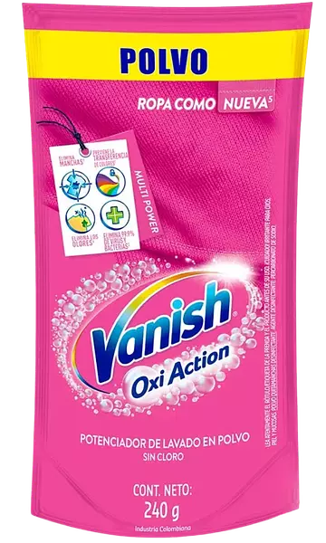 Vanish Rosa Polvo Dp 240g