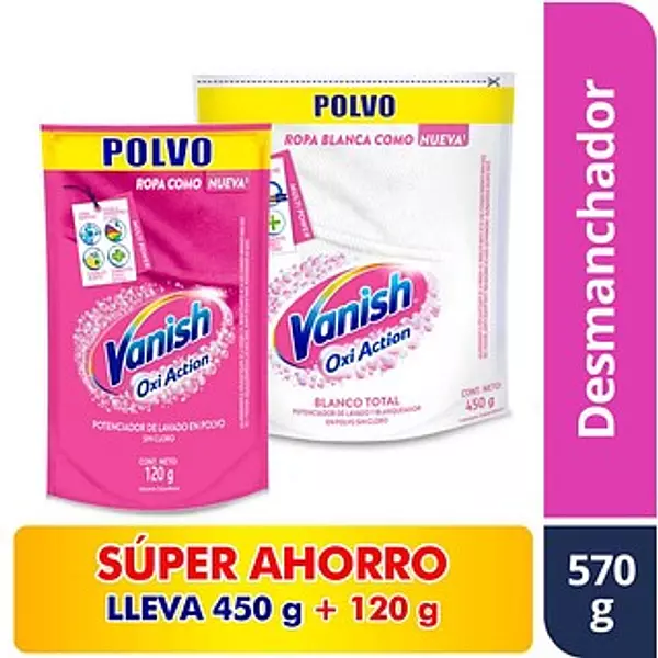 Vanish Blan Int Polv X450g+ Polvo Ros