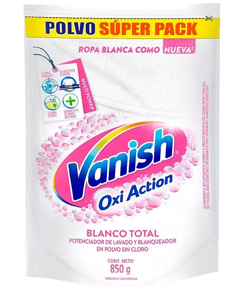 Vanish Blanco Polvo Dp 850gr