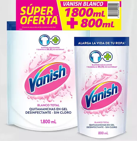 Vanish Blanc Dp 1800ml+ 800ml