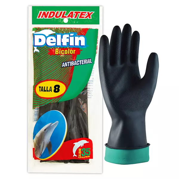 Guantes Bicolor C35 Delfin 8