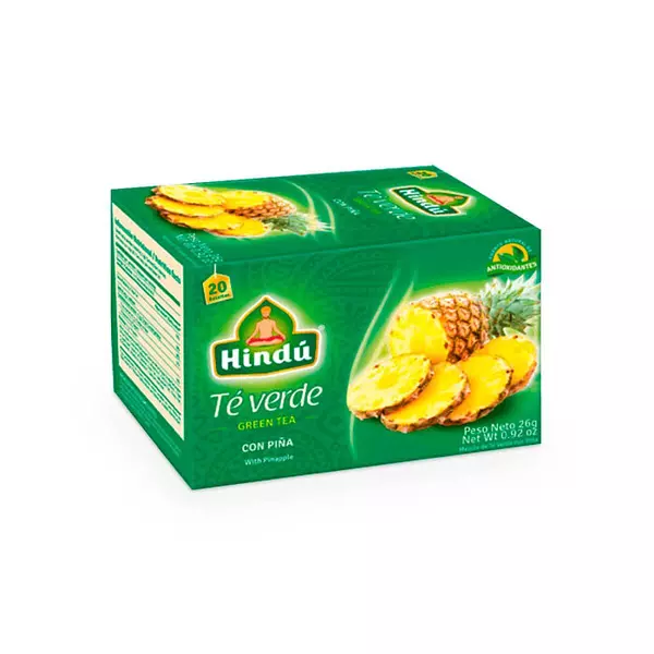 Te Hindu Verde con Piña X20 X26 Gr