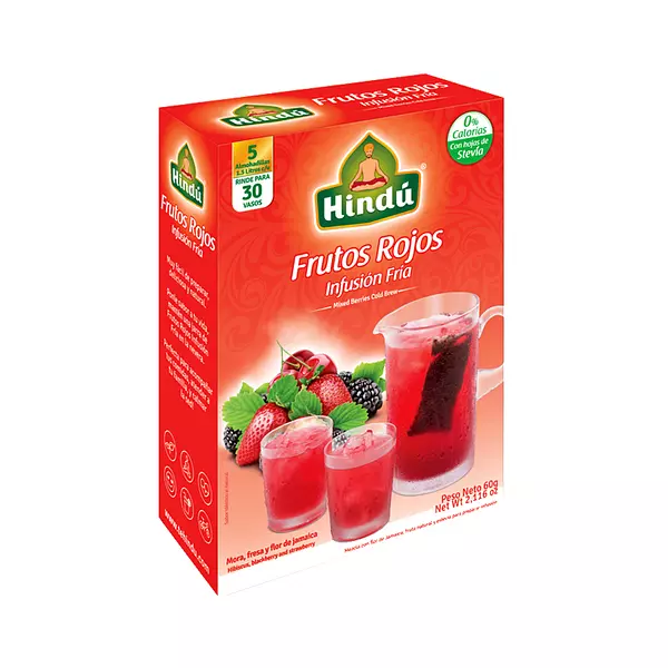 Infusion Frutal Frutos Rojosx5 X60gr