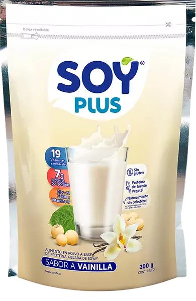 Soy Plus Vainilla X200gr