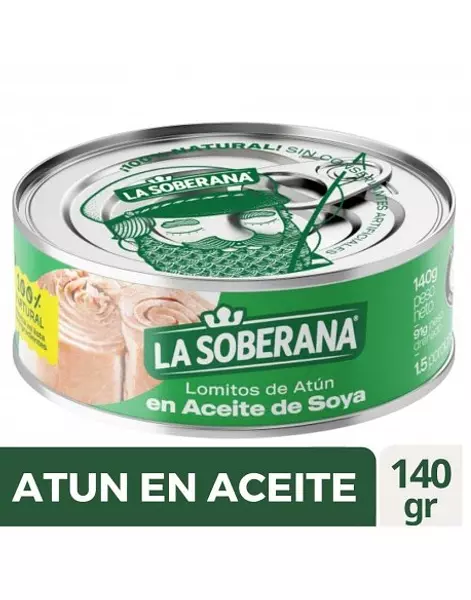 Atun Soberana Lomitos Aceite 140gr