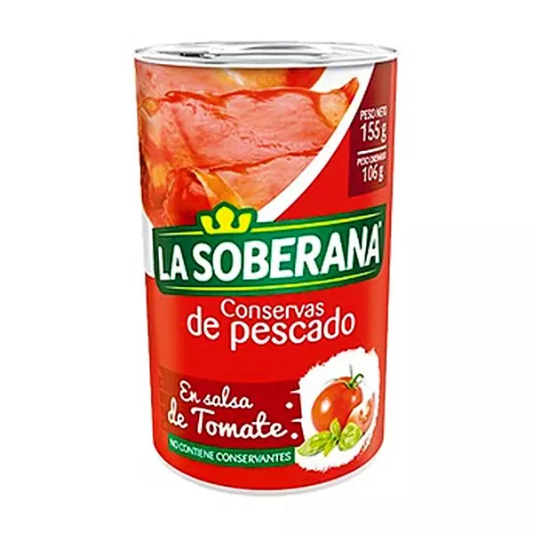 Sardinas La Soberana Tinapa 155gr