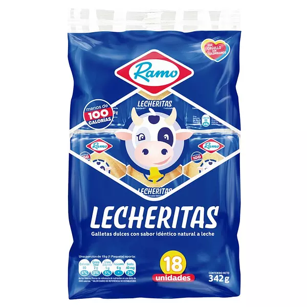 Galletas Popu Ramo Lencherita X342 Gr