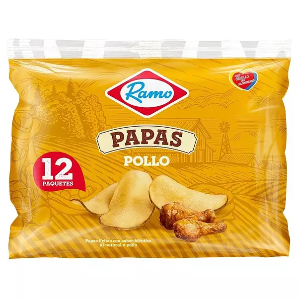 Papas Ramo Sab Pollo X12x25gr