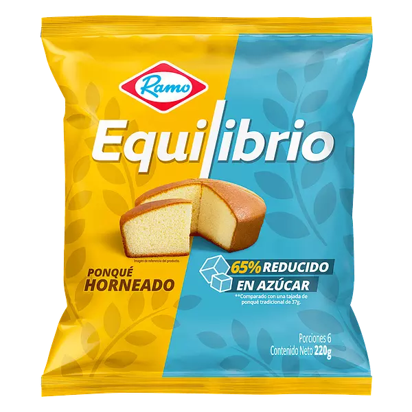 Ponque Redondo Equilibrio 220gr