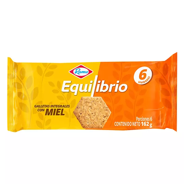 Galletas Equilibrio Miel X6