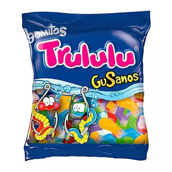 Gomas Trululu Gusanitos X90gr