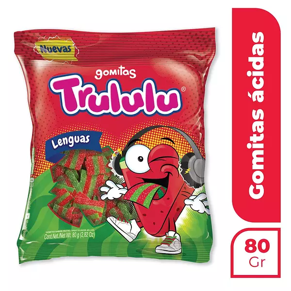 Gomas Trululu Lenguas 80gr