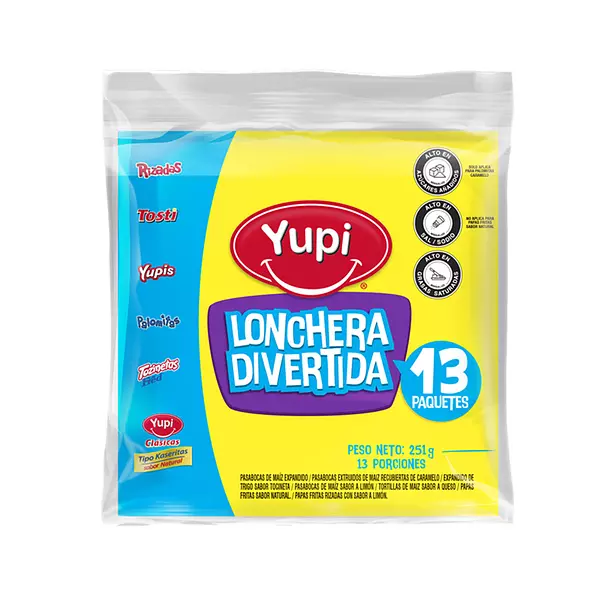 Lonchera Divertida X13gr 251gr