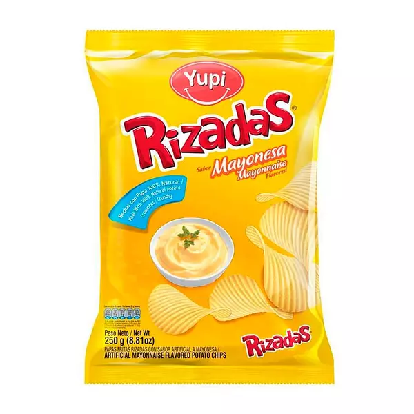 Papas Rizadas Mayonesa *250gr