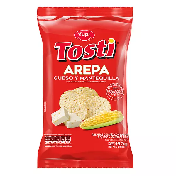 Tosti Arepa Yupi 150g