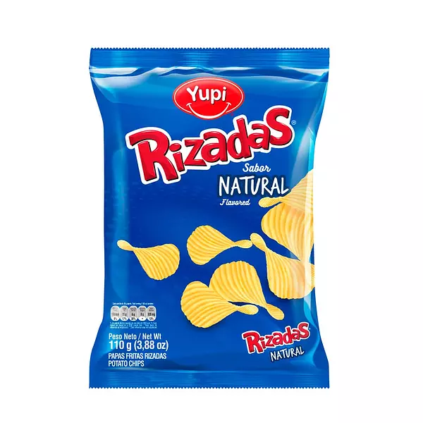 Papa Rizadas Natural X110gr