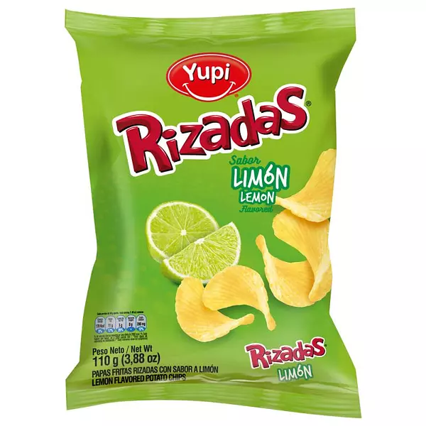 Papa Rizadas Limon X110gr