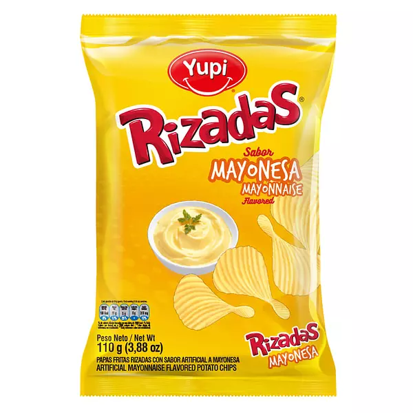 Papa Rizadas Mayonesa X110gr