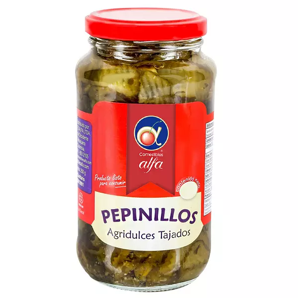 Pepinillo Agridulce Alfa X250gr