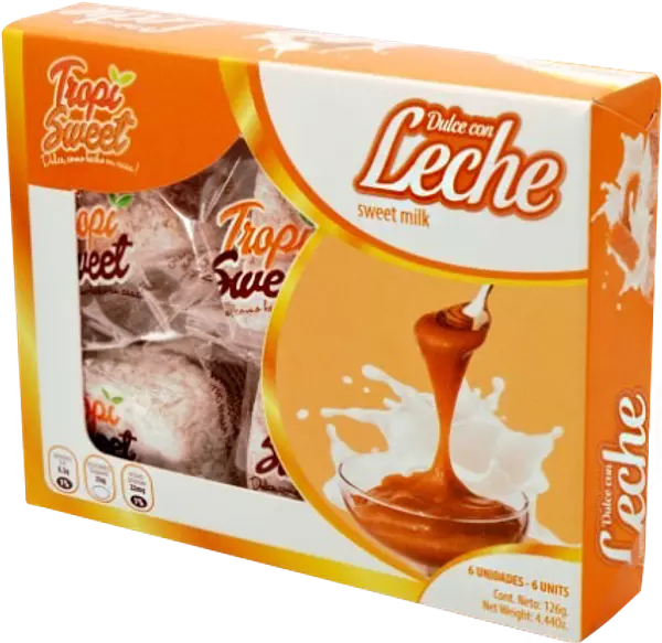 Dulces Rell Leche Mazapan 6und