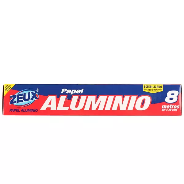 Aluminio Zeux Caja x 8mts