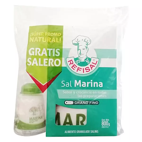 Sal Refisal Marina X800gr +Salero