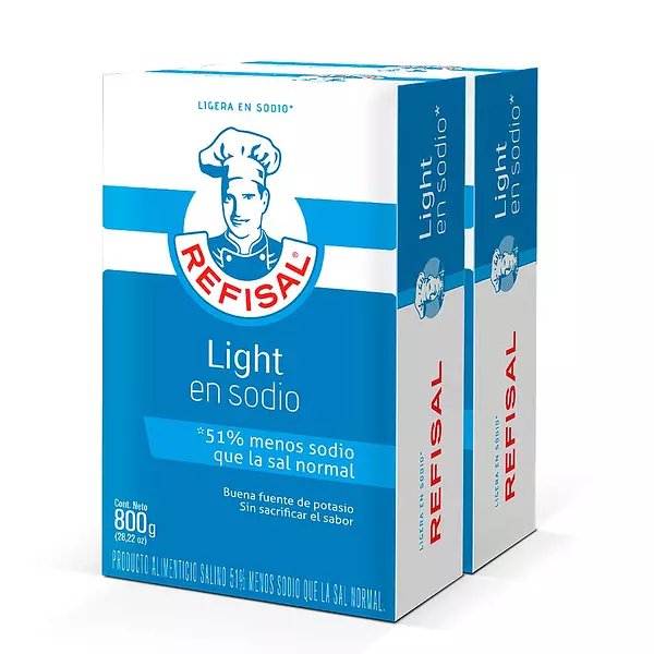 Sal Refisal Light Duopack X800gr