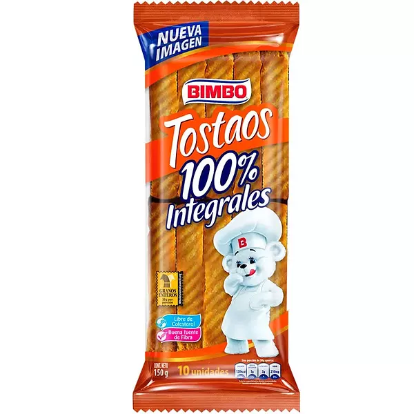 Tostadas Integrales Bimbo X10 X160gr