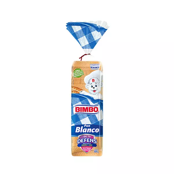 Pan Bimbo Acti X600gr