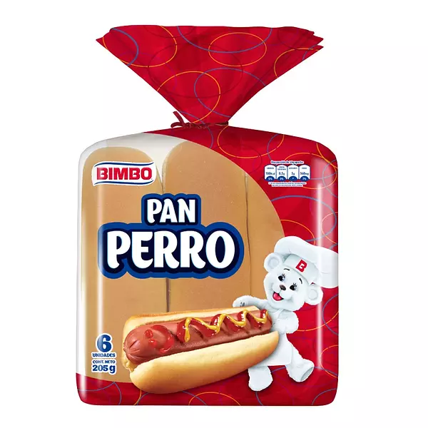 Pan Bimbo Perro x 6 Uds