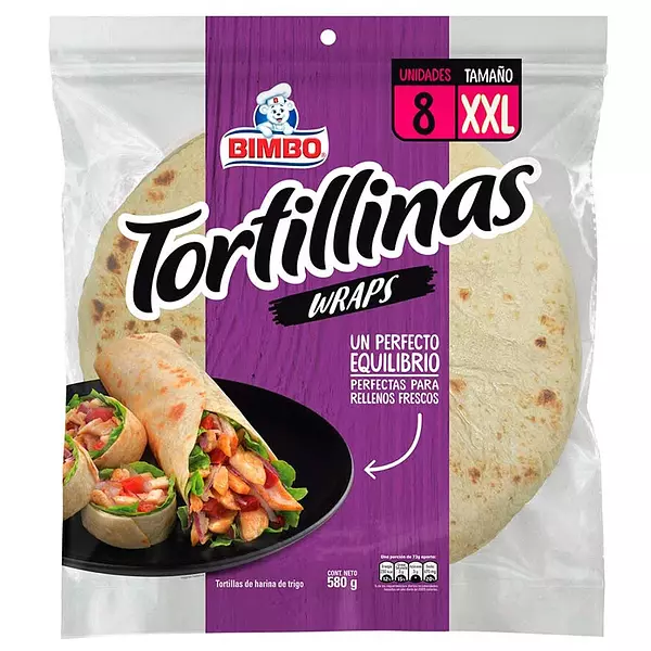 Tortilla Bimbo Wraps