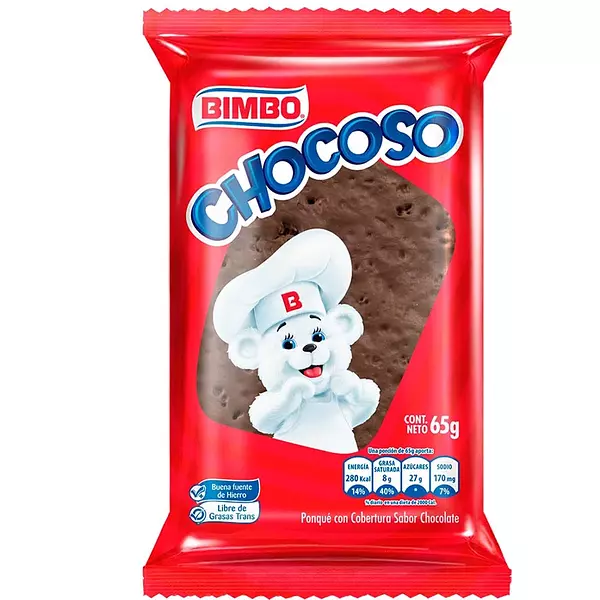 Chocoso Bimbo X65gr