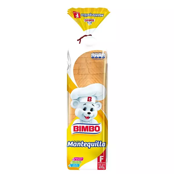 Pan Mantequilla Bimbo X600gr