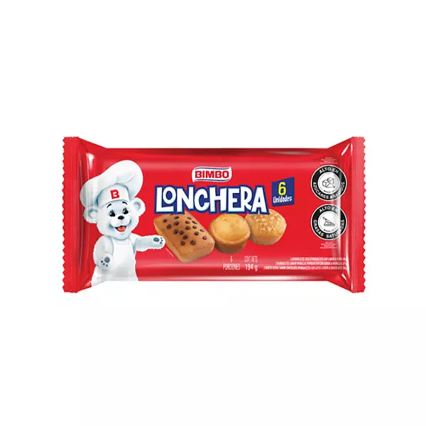 Lonchera Ponquecitos Bimbo X194 Gr