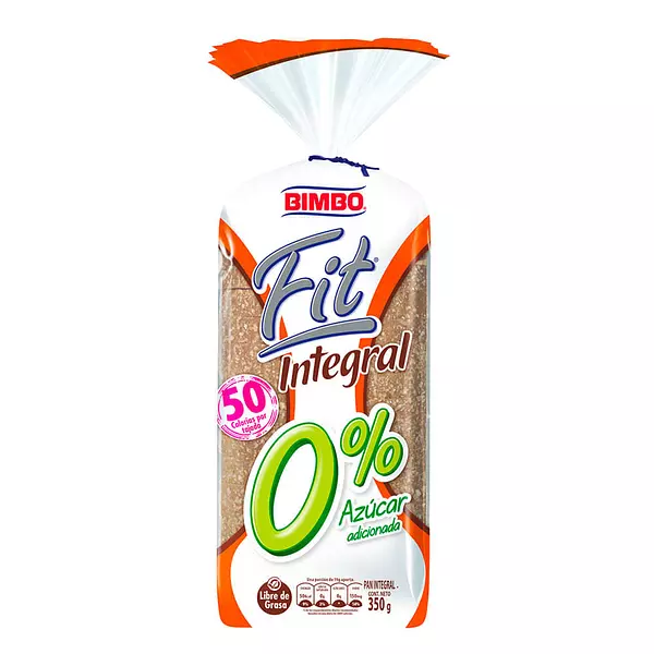 Pan Fit Integral X350gr Bimbo