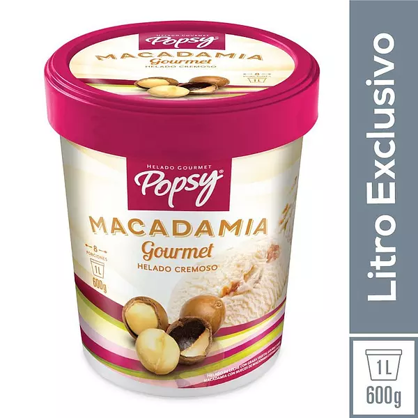 Helado Macadamia Gourmet* 1 Litro