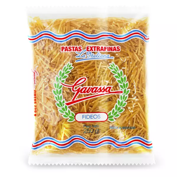 Pasta Gavassa X250gr Fideos