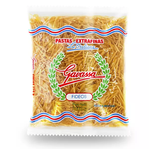 Fideos Trad 1000gr Gavassa