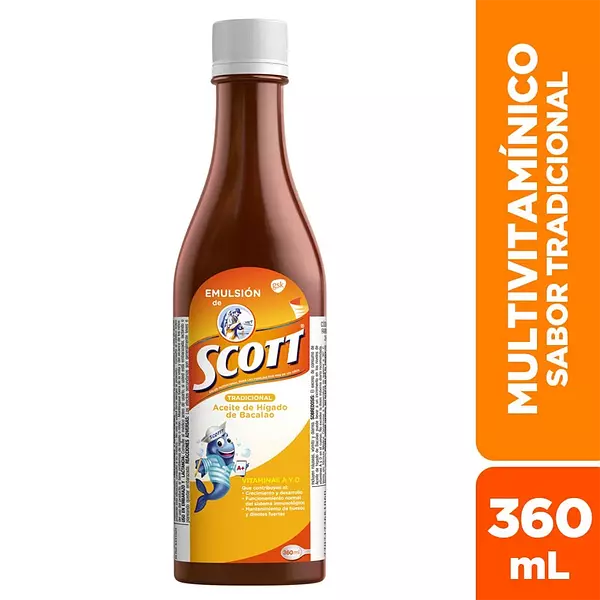 Emulsion de Scott X360 Tradicional