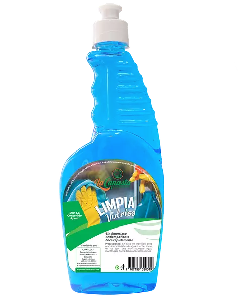 Limpiavidrios Valv Canasta 500ml