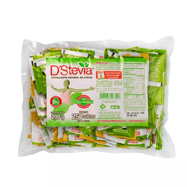 Stevia Bolsa 250sb