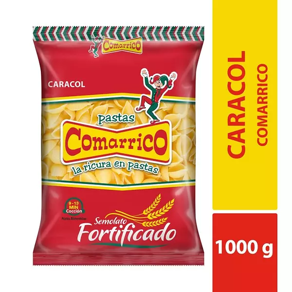 Pasta Comarrico Caracol 1000gr