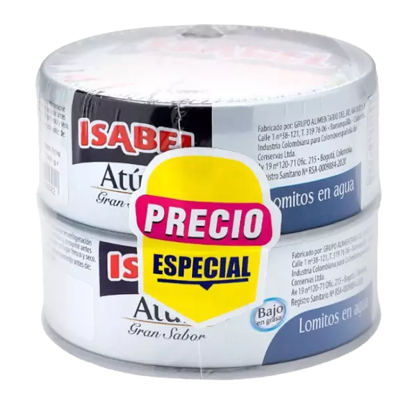 Atun Isabel Agua 2und X142gr