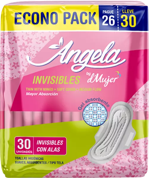 Toalla Hig Angela Invis X30und