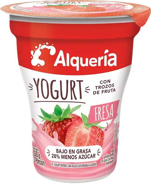 Yogurt Alq Vaso Fresa 150g